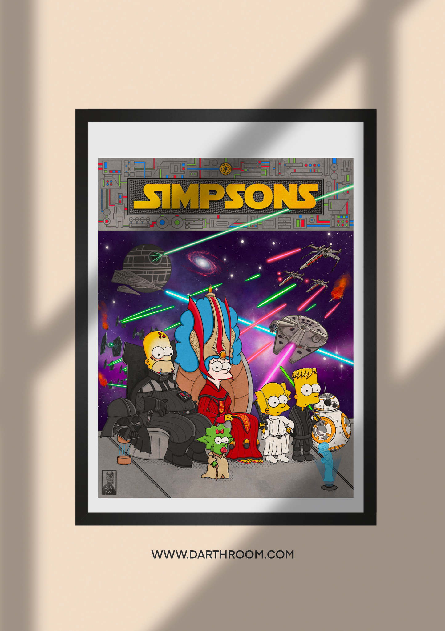 Starwars Simpsons - سمبسونز حرب النجوم