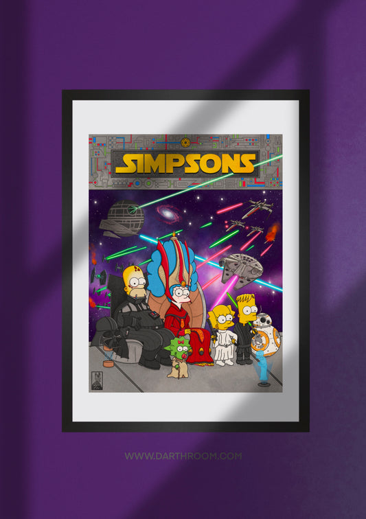 Starwars Simpsons - سمبسونز حرب النجوم (limited edition)